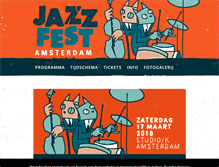 Tablet Screenshot of jazzfestamsterdam.nl